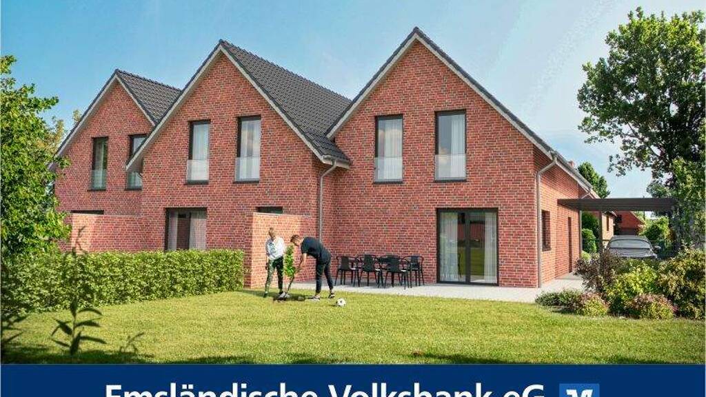 Reihenmittelhaus zum Kauf - Erstbezug 399.000 € 4 Zimmer 113 m² 288 m² Grundstück Brögbern Lingen / Brögbern 49811