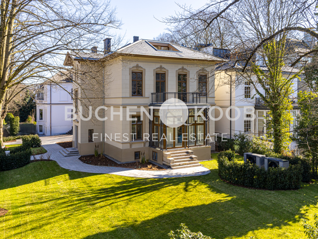 Villa zum Kauf 7.950.000 € 11 Zimmer 413 m² 979 m² Grundstück Uhlenhorst Hamburg 22085