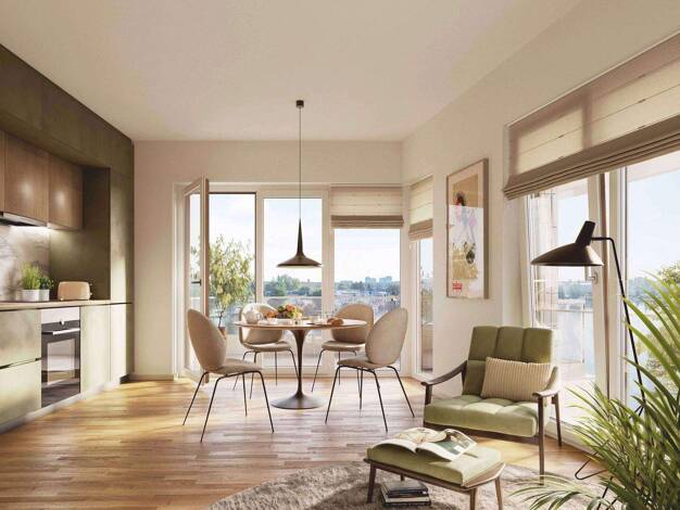 Wohnung zum Kauf - Neubau 739.000 € 4 Zimmer 94,6 m² 2. Geschoss An der Dahme 7 Grünau Berlin 12527