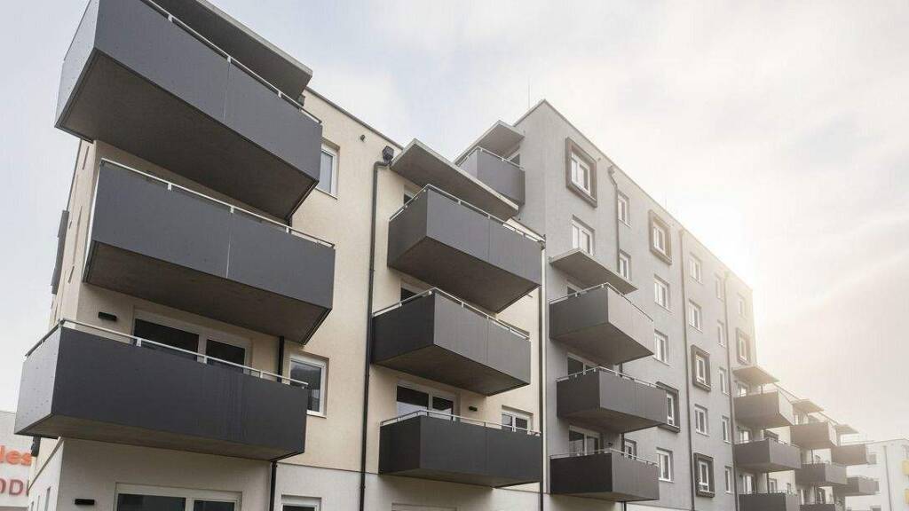 Wohnung zur Miete - Erstbezug 938 € 3 Zimmer 73,5 m² 4. Geschoss Stadionstraße Wiener Neustadt 2700