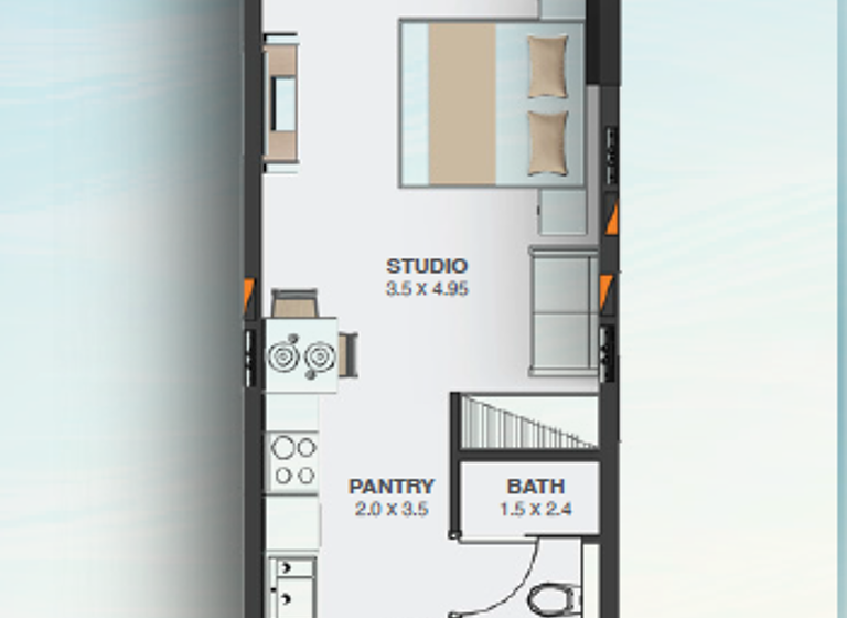 Studio zum Kauf 165.909 € 1 Zimmer 39,5 m² Dubai