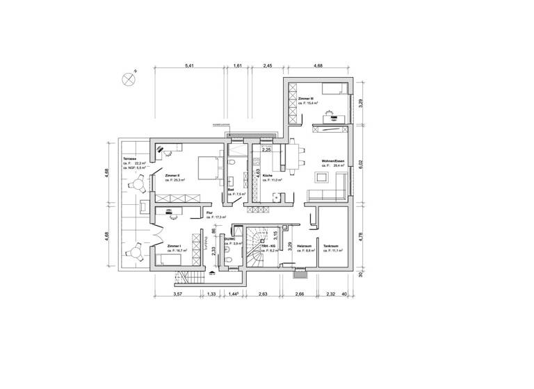 Mehrfamilienhaus zum Kauf als Kapitalanlage geeignet 1.284.000 € 15 Zimmer 435 m² 948 m² Grundstück Haslach Freiburg im Breisgau 79114