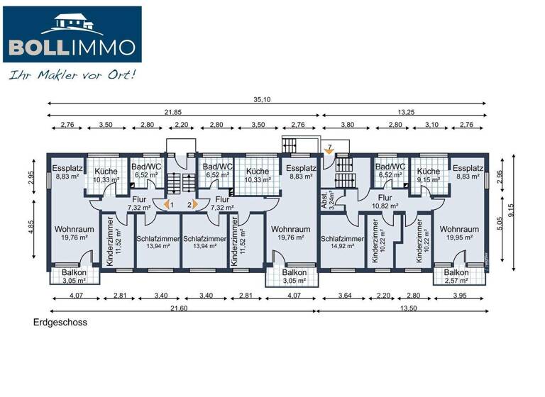Mehrfamilienhaus zum Kauf 1.350.000 € 36,5 Zimmer 834 m² 1.686 m² Grundstück Unterlauchringen Lauchringen / Unterlauchringen 79787