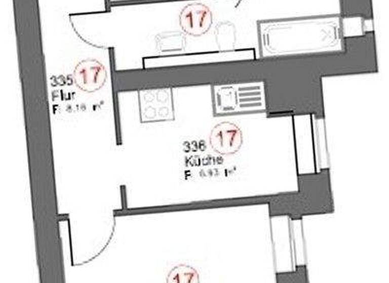 Wohnung zum Kauf provisionsfrei 299.000 € 2 Zimmer 47,8 m² 2. Geschoss Behmstraße 67 Prenzlauer Berg Berlin 10439