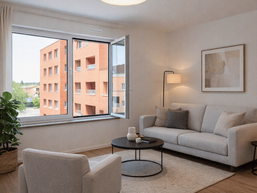 Wohnung zur Miete - Erstbezug 539 € 2 Zimmer 49 m² Geschoss 4/5 frei ab sofort Leibnizstraße 2 Altstadt Bayreuth 95447