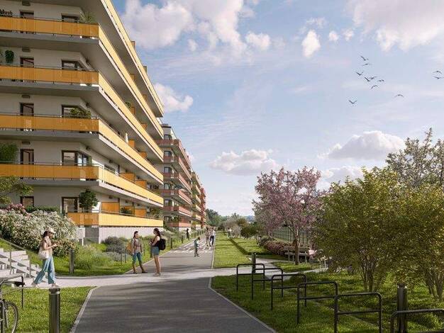 Wohnung zum Kauf - Neubau 249.850 € 1 Zimmer 42 m² 6. Geschoss Dösner Weg Zentrum-Südost Leipzig 04103