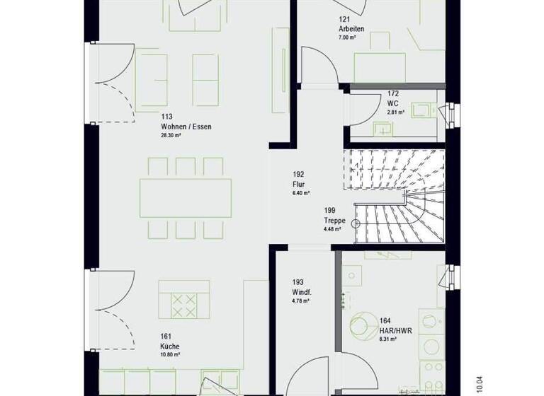 Einfamilienhaus zum Kauf provisionsfrei 457.140 € 5 Zimmer 147 m² 500 m² Grundstück Einfeld Neumünster 24537