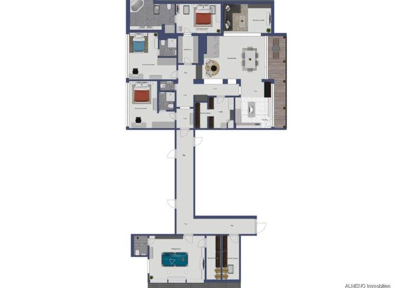 Wohnung zum Kauf 6 Zimmer 220 m² 2. Geschoss Mittersill 5730