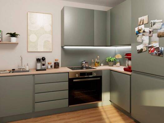 Studio zum Kauf - Neubau provisionsfrei 299.900 € 2 Zimmer 58,8 m² 2. Geschoss frei ab 01.12.2027 Rennbahnallee 87 Dahlwitz-Hoppegarten Hoppegarten 15366