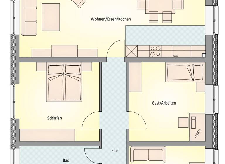 Terrassenwohnung zum Kauf - Neubau provisionsfrei 4 Zimmer 114,6 m²<br/>Wohnfläche EG<br/>Geschoss Bad Zwischenahn II Bad Zwischenahn 26160