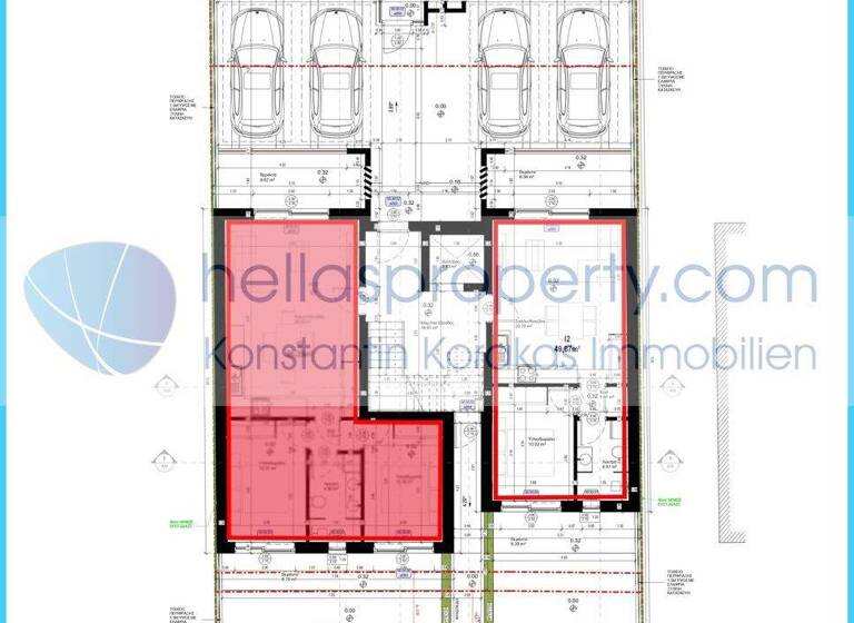Wohnung zum Kauf 215.000 € 5 Zimmer 77 m² 3. Geschoss Nafplio 21100