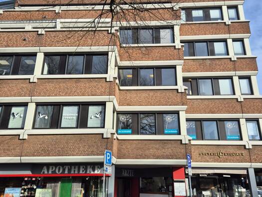 Büro zur Miete provisionsfrei 1.100 € 5 Zimmer 107,9 m² Bürofläche Uerdinger Str. 590 Bockum Krefeld 47800