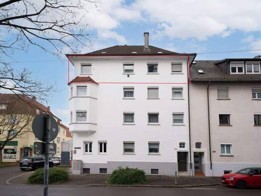 Wohnung zum Kauf 245.000 € 4 Zimmer 77,6 m² 3. Geschoss Weststadt Ulm 89077
