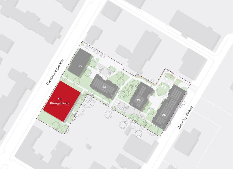 Bürogebäude zur Miete - Neubau provisionsfrei 120.000 € 4.000 m²<br/>Bürofläche ab 400 m²<br/>Teilbarkeit Diesterwegstraße 18 Prenzlauer Berg Berlin 10405