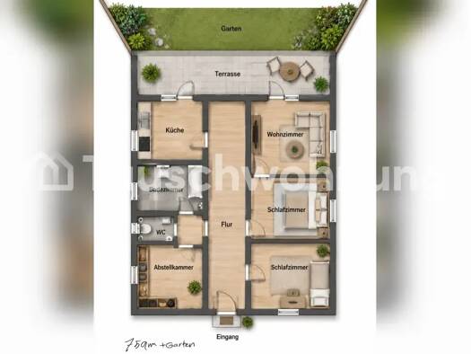 Wohnung zur Miete Tauschwohnung 1.300 € 3 Zimmer 75 m² Obergiesing München 81549