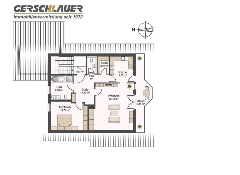 Mehrfamilienhaus zum Kauf 1.165.000 € 5 Zimmer 198 m² 599 m² Grundstück Kampberg Tutzing 82327