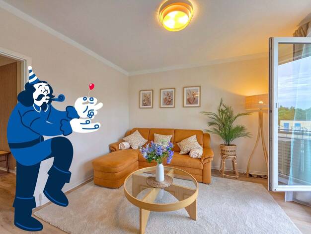 Wohnung zur Miete 697 € 3 Zimmer 56,9 m² Geschoss 2/5 frei ab 15.08.2026 Neustädter Feld Magdeburg 39128