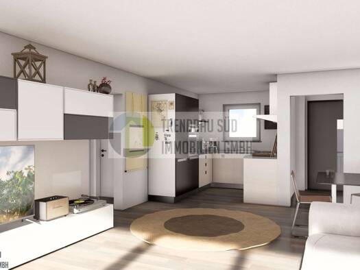 Wohnung zum Kauf - Erstbezug provisionsfrei 426.500 € 3,5 Zimmer 92,7 m² 1. Geschoss Dellmensinger Straße 9 Ersingen Erbach 89155