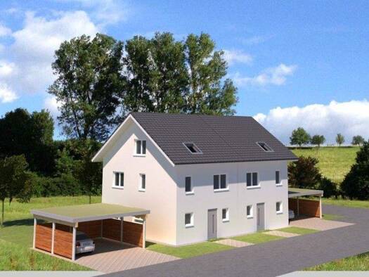 Doppelhaushälfte zum Kauf provisionsfrei 676.500 € 5 Zimmer 138,6 m² 400 m² Grundstück Mösbach Achern-Mösbach 77855