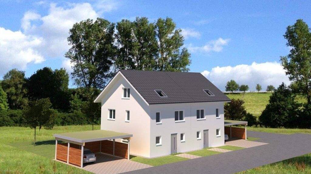 Doppelhaushälfte zum Kauf provisionsfrei 676.500 € 5 Zimmer 138,6 m² 400 m² Grundstück Mösbach Achern-Mösbach 77855