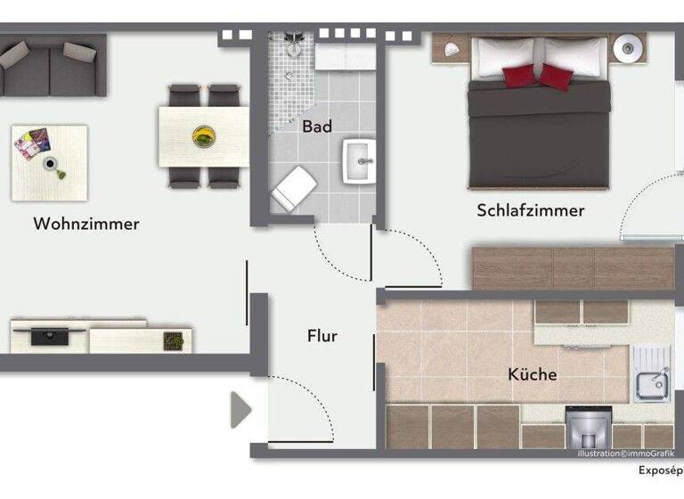 Wohnung zum Kauf 379.000 € 2 Zimmer 51 m² EG Hoheluft-Ost Hamburg 20251