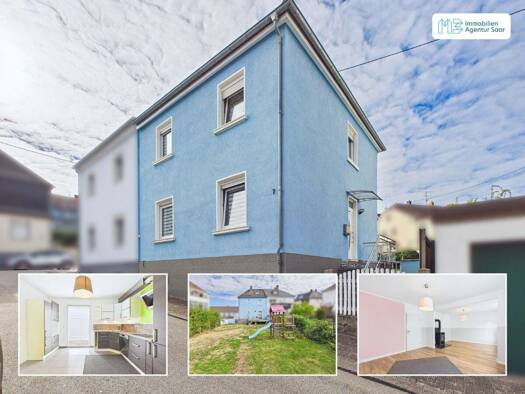 Doppelhaushälfte zum Kauf 205.000 € 5 Zimmer 129 m² 355 m² Grundstück Innenstadt Neunkirchen 66538