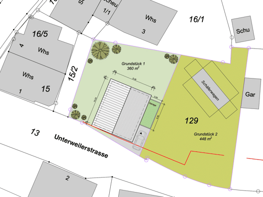 Grundstück zum Kauf 186.426 € 360 m² Grundstück Höfen Winnenden 71364