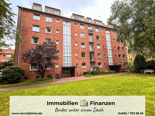 Wohnung zum Kauf 335.000 € 2 Zimmer 50,5 m² 1. Geschoss Barmbek-Süd Hamburg 22081