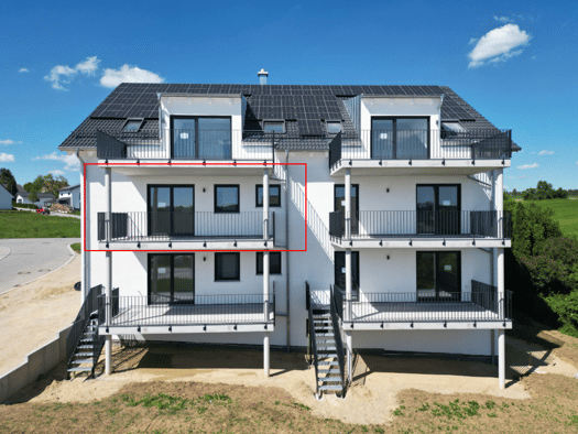 Wohnung zur Miete - Erstbezug 1.300 € 4 Zimmer 100,8 m² frei ab 01.11.2026 Schmatzhausen Hohenthann 84098