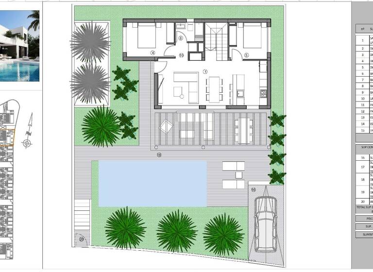 Villa zum Kauf provisionsfrei 625.000 € 5 Zimmer 170 m² 330 m² Grundstück Calle lisboa 16 Finestrat  03509