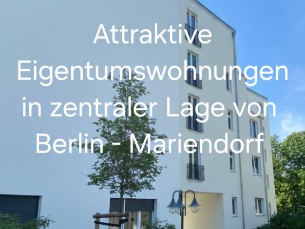 Wohnung zum Kauf - Erstbezug 359.000 € 2 Zimmer 63,2 m² 4. Geschoss Mariendorf Tempelhof-Schöneberg 12105