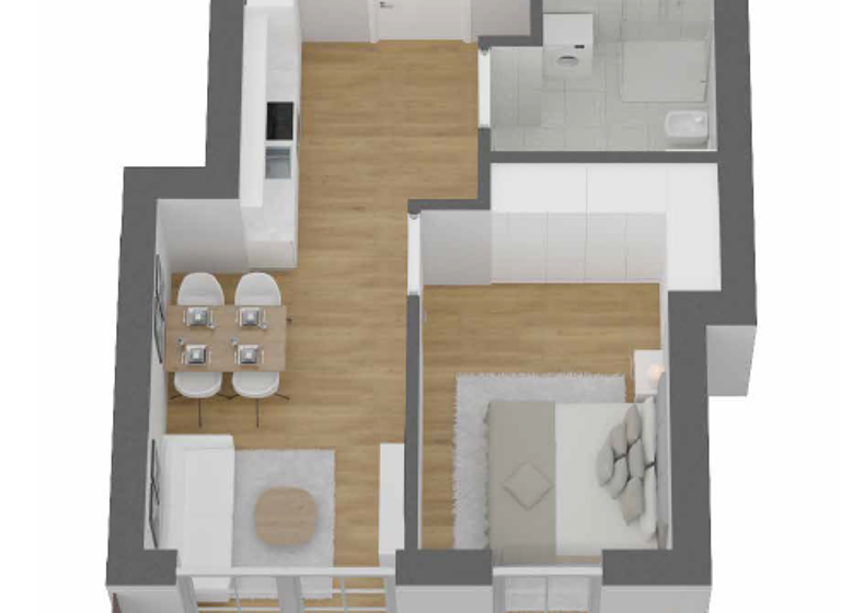 Studio zum Kauf 199.000 € 1 Zimmer 32 m² 1. Geschoss Toblach 39034