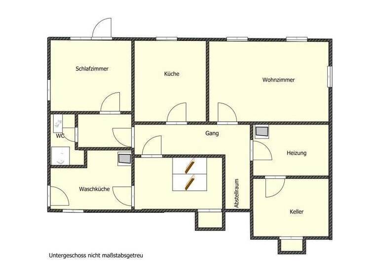 Mehrfamilienhaus zur Miete 400 € 2 Zimmer 50 m² Mühlhausen Mühlhausen im Täle 73347
