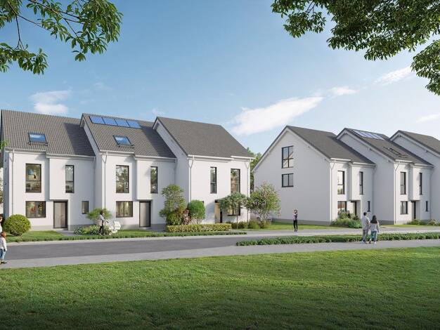 Reihenendhaus zum Kauf - Erstbezug provisionsfrei 469.900 € 5 Zimmer 143 m² 448 m² Grundstück Alte Marktstraße 45 Niederpleis Sankt Augustin 53757