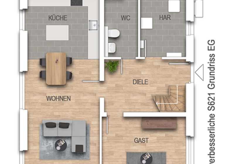 Einfamilienhaus zum Kauf provisionsfrei 410.000 € 5 Zimmer 134 m²<br/>Wohnfläche 665 m²<br/>Grundstück Kellinghusen 25548