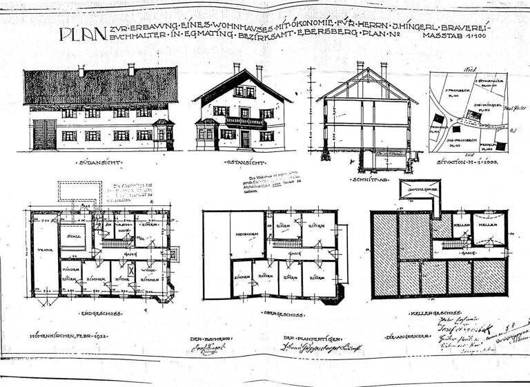 Mehrfamilienhaus zum Kauf 1.400.000 € 15 Zimmer 430,3 m² 642 m² Grundstück Egmating 85658