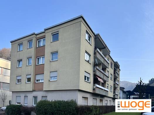 Terrassenwohnung zur Miete 11,08 € 2 Zimmer 43,4 m² 3. Geschoss frei ab 01.10.2026 Tobelstraße Schwarzach 6858