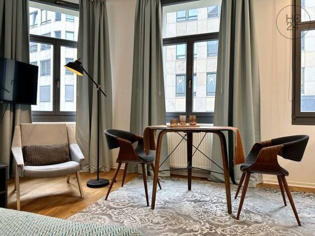 Wohnung zur Miete auf Zeit 850 € 1 Zimmer 29 m² frei ab sofort Zentrum Mitte 04109