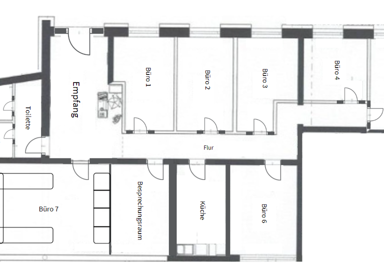 Bürofläche zur Miete provisionsfrei 79 € 2 m² Bürofläche Moosweg Manfort Leverkusen 51377
