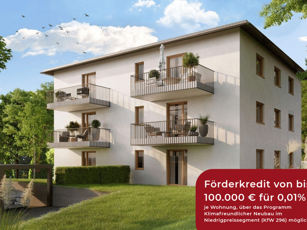 Wohnung zum Kauf provisionsfrei 387.700 € 3 Zimmer 82,5 m² 2. Geschoss Bernhardswald Bernhardswald 93170