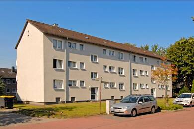 Wohnung zur Miete nur mit Wohnberechtigungsschein 251 € 3,5 Zimmer 58,8 m² 2. Geschoss frei ab 01.09.2025 An der Zechenbahn 4 Hochlarmark Recklinghausen 45661