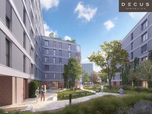 Wohnung zur Miete - Erstbezug 892 € 2 Zimmer 46,7 m² 5. Geschoss frei ab 01.10.2026 Wien 1030