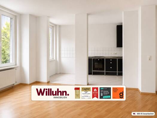 Wohnung zum Kauf 169.000 € 2 Zimmer 52,6 m² 1. Geschoss Schleußig Südwest 04229
