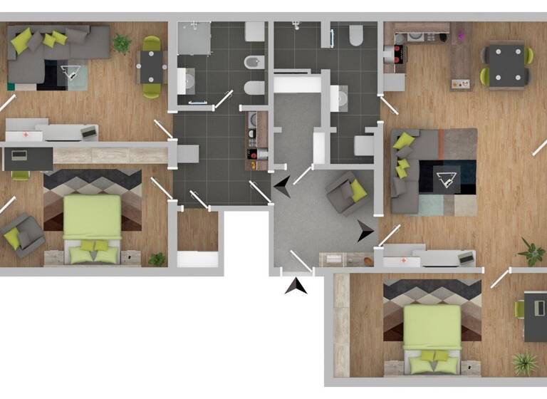 WG-Zimmer zum Kauf 4 Zimmer 117 m² Rum 6063