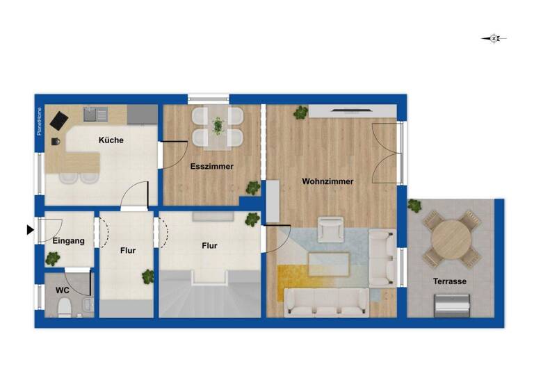 Reihenendhaus zum Kauf 498.000 € 5 Zimmer 145 m² 528 m² Grundstück Wald a. d. Alz Garching an der Alz 84518