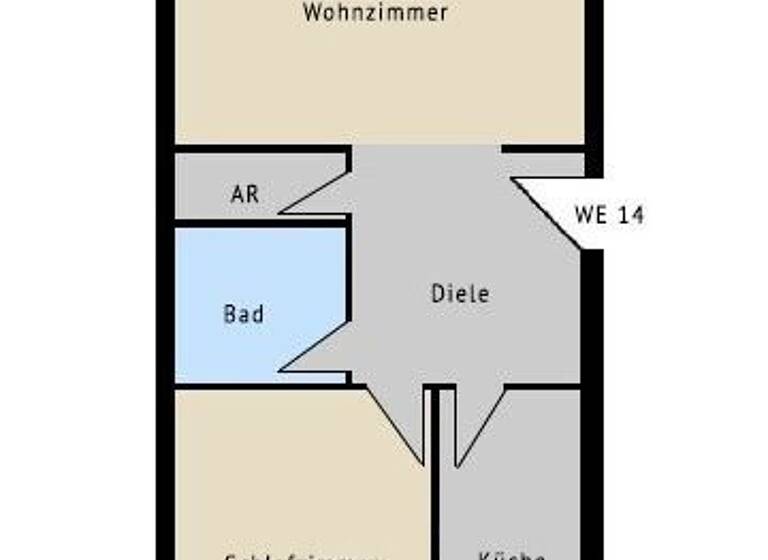 Wohnung zum Kauf 155.000 € 2 Zimmer 61,7 m²<br/>Wohnfläche 2.<br/>Geschoss Gohlis-Mitte Leipzig 04157