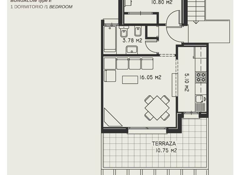 Bungalow zum Kauf provisionsfrei 170.000 € 2 Zimmer 38 m² 15 m² Grundstück CALPE 03710