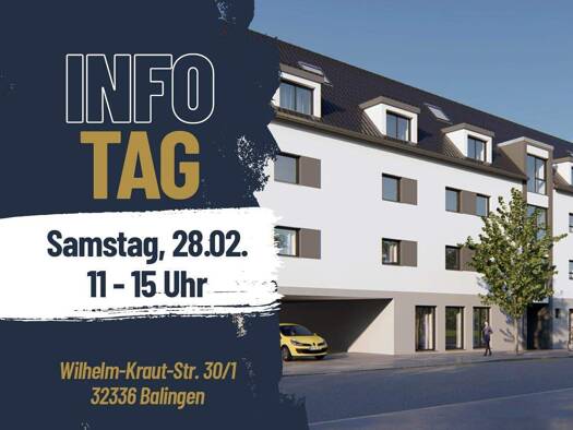 Maisonette zum Kauf - Neubau provisionsfrei 525.000 € 3 Zimmer 117,4 m² Wilhelm-Kraut-Straße 32 Balingen 72336