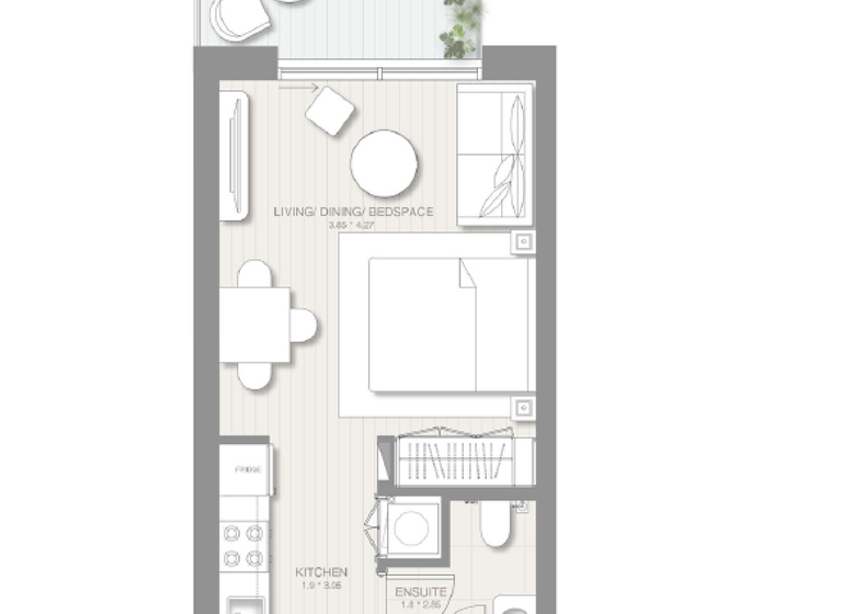 Studio zum Kauf 173.938 € 1 Zimmer 39 m² Dubai