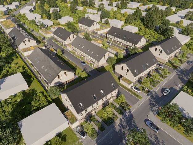 Reihenmittelhaus zum Kauf - Neubau 529.900 € 5,5 Zimmer 136 m² 163 m² Grundstück Probstheida Leipzig / Probstheida 04289